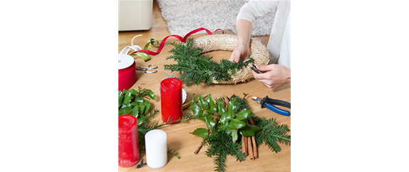 Ideen für Adventskränze